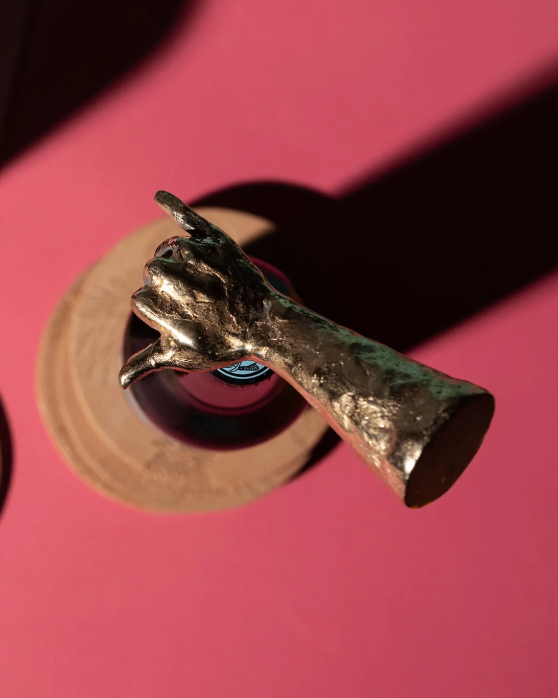 Shaka Bottle Opener | Polished Bronze