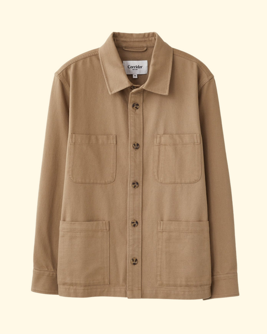 Misha Overshirt | Tan