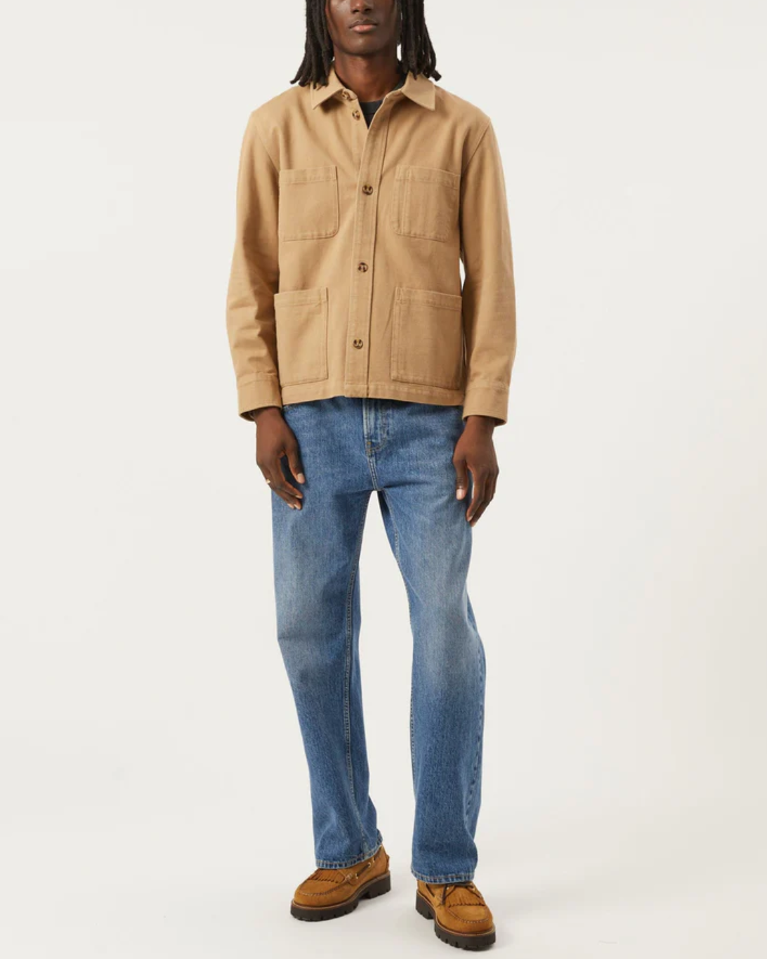 Misha Overshirt | Tan