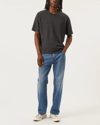 Slub Cotton Tee | Black