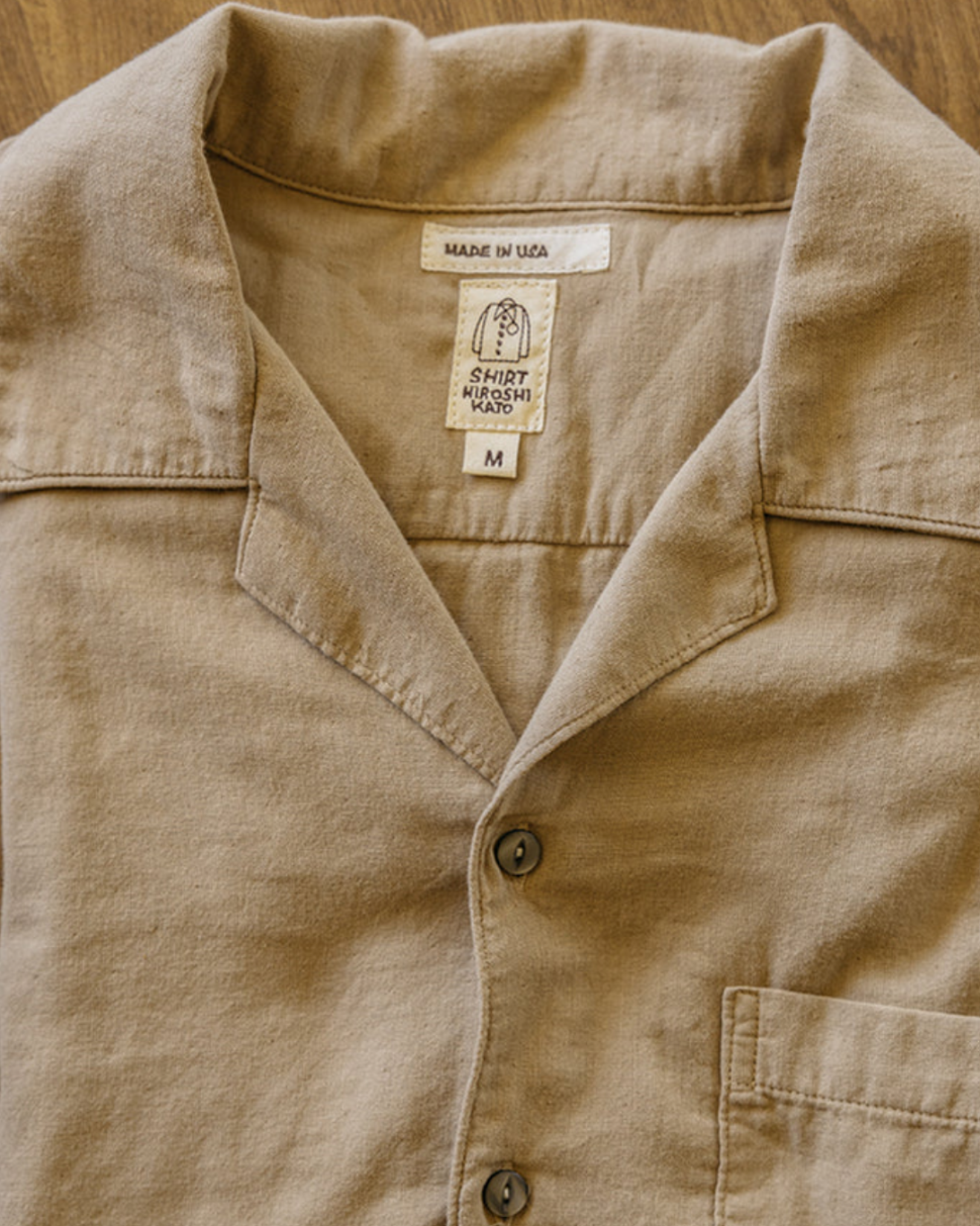 The Wrench Shirt Gauze Org | Sand