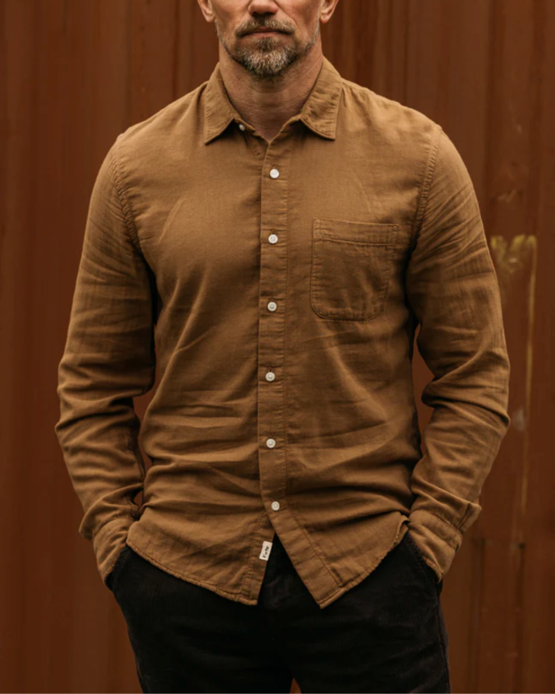 The Ripper Double Gauze Shirt | Camel