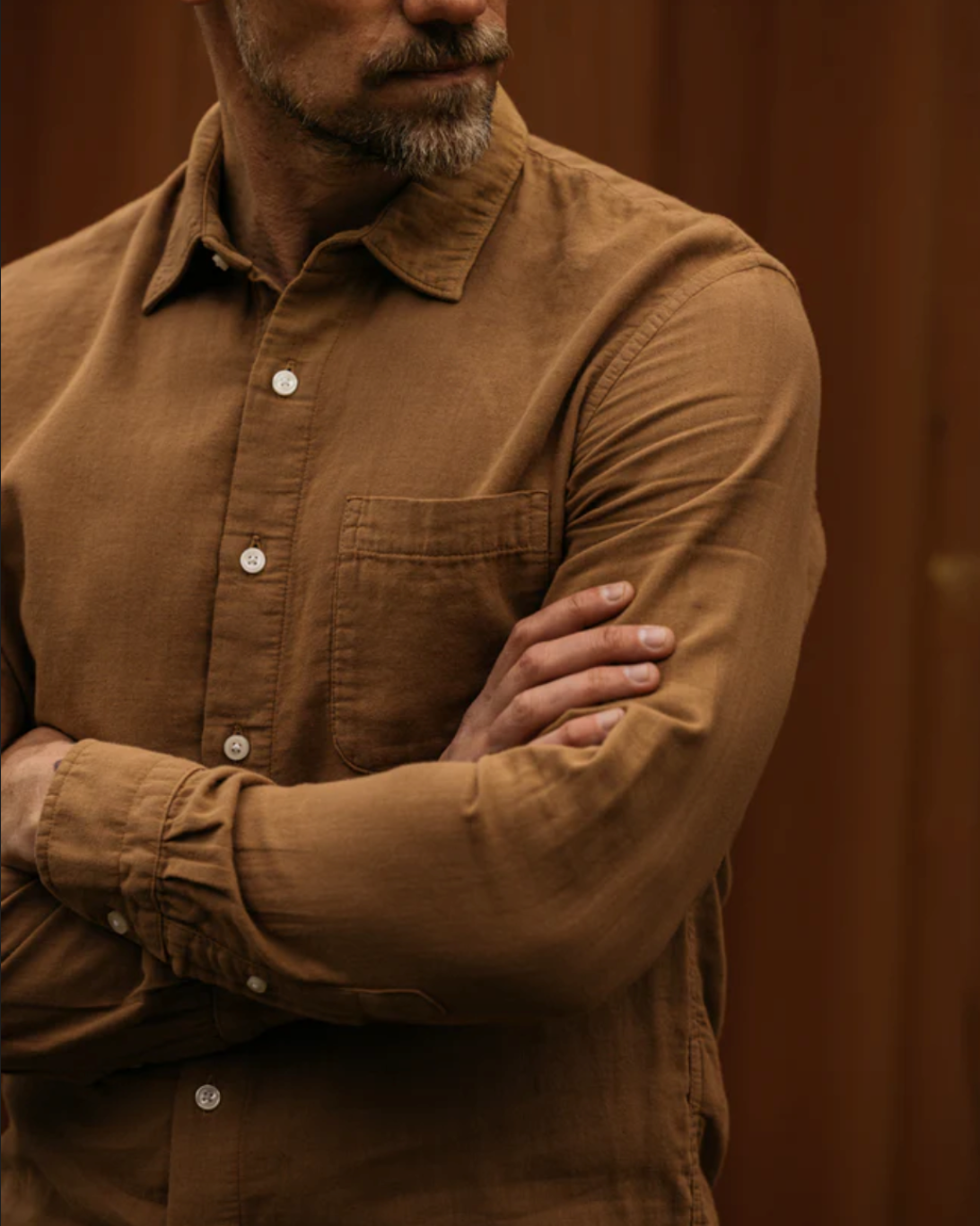 The Ripper Double Gauze Shirt | Camel