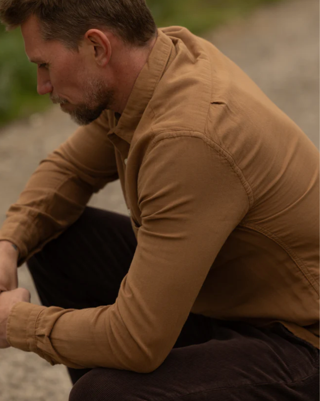The Ripper Double Gauze Shirt | Camel