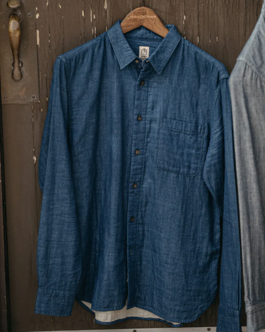 The Ripper Double Gauze Shirt | Indigo