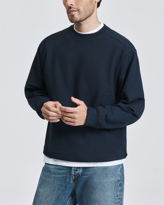 Relaxed Flex Sweatshirt | Dark Navy