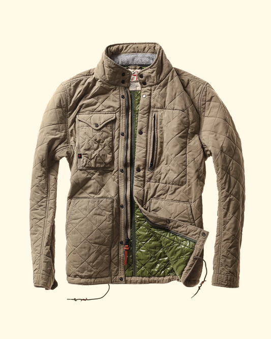 Quilted Tanker Jacket | Barley