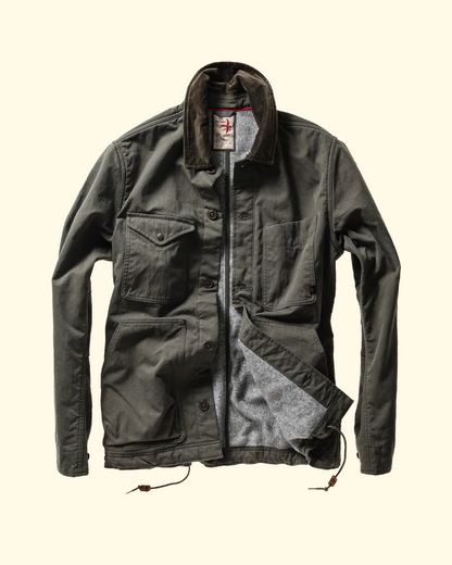 Pile-Lined Chore Coat | Forest Canvas