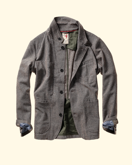 Heritage Trap Blazer | Tweed