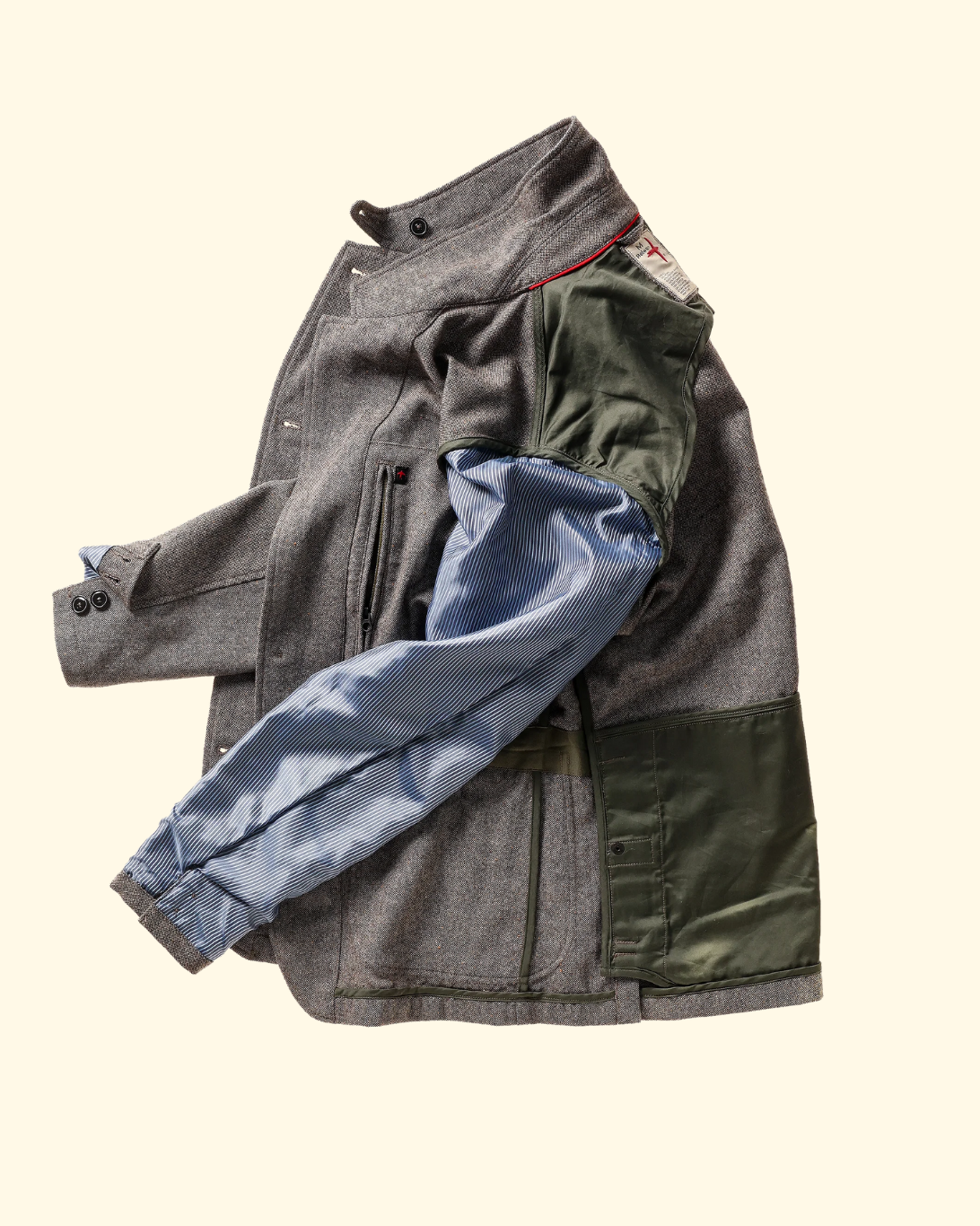 Heritage Trap Blazer | Tweed