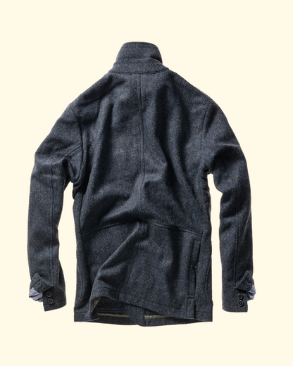 Heritage Trap Blazer | Navy Twill