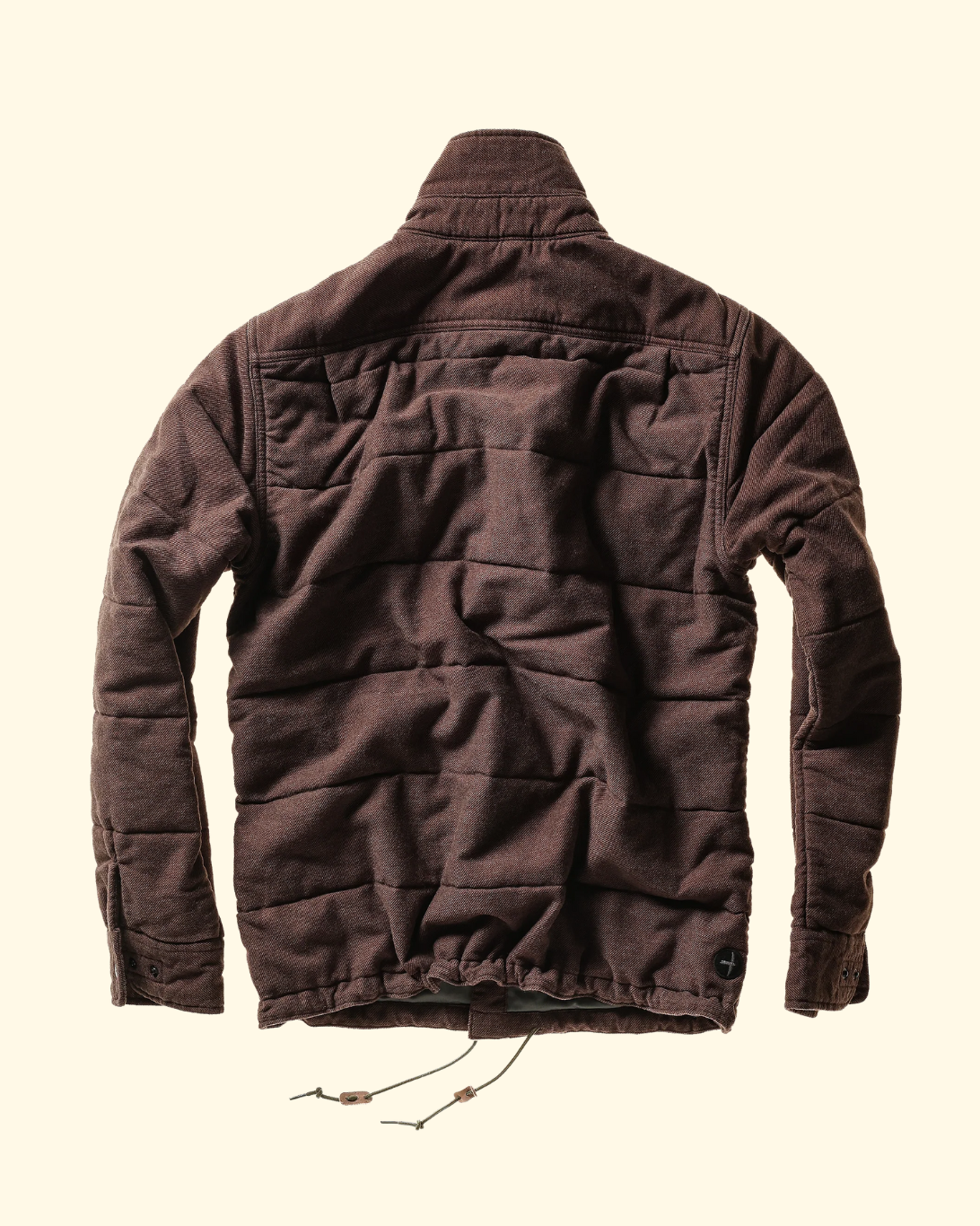 Moleskin Snap Jacket | Dark Brown