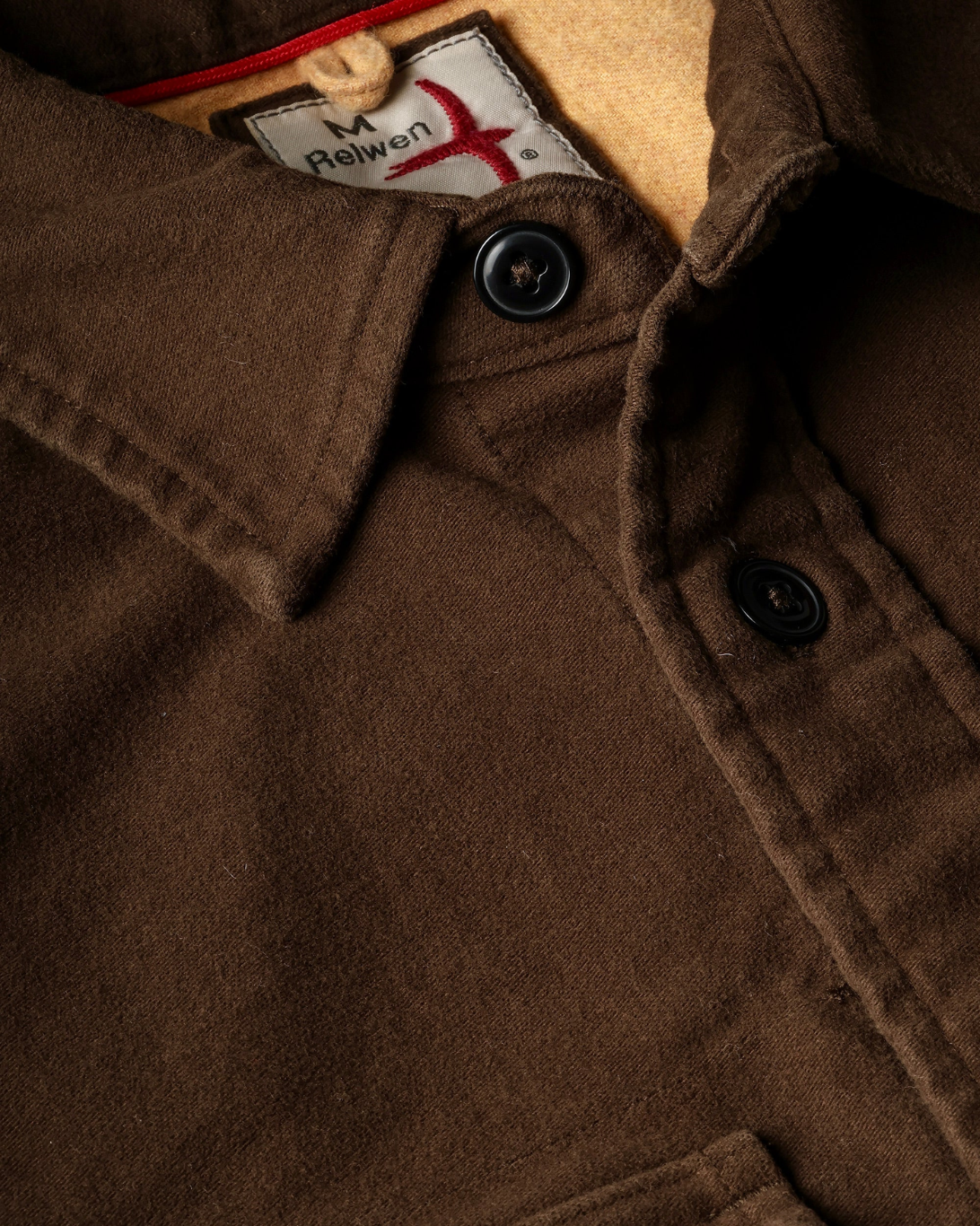 Utility Workshirt | Coffee Moleskin