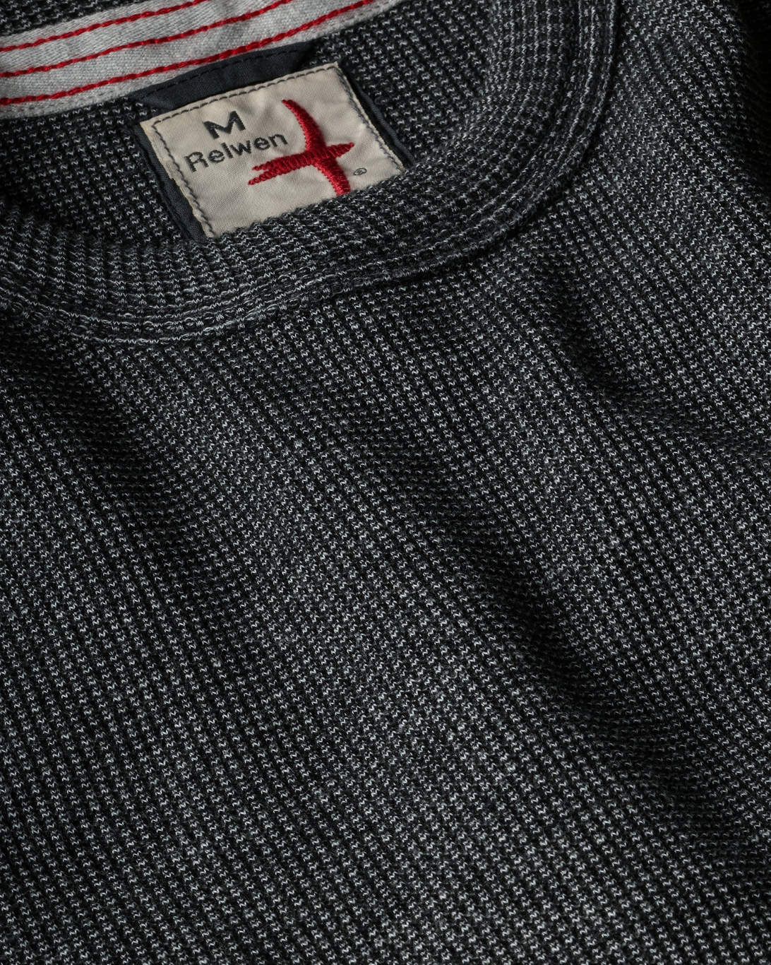 Bi-Waffle Crew | Charcoal