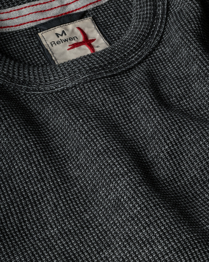 Bi-Waffle Crew | Charcoal