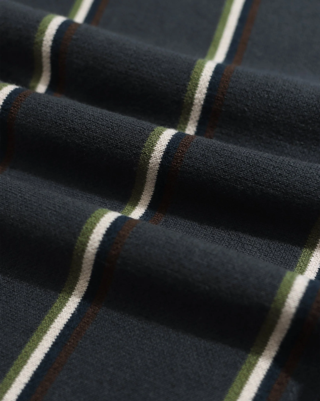 Zigger Cardigan | Grey Kuki Stripe