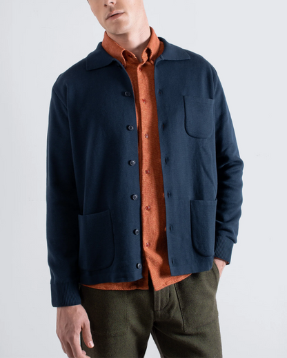 Station Cardigan | Navy