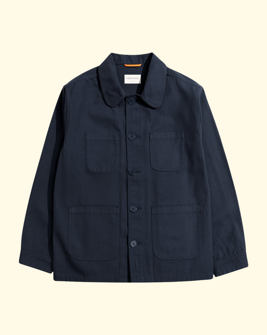 Station Panama Twill Jacket | Navy