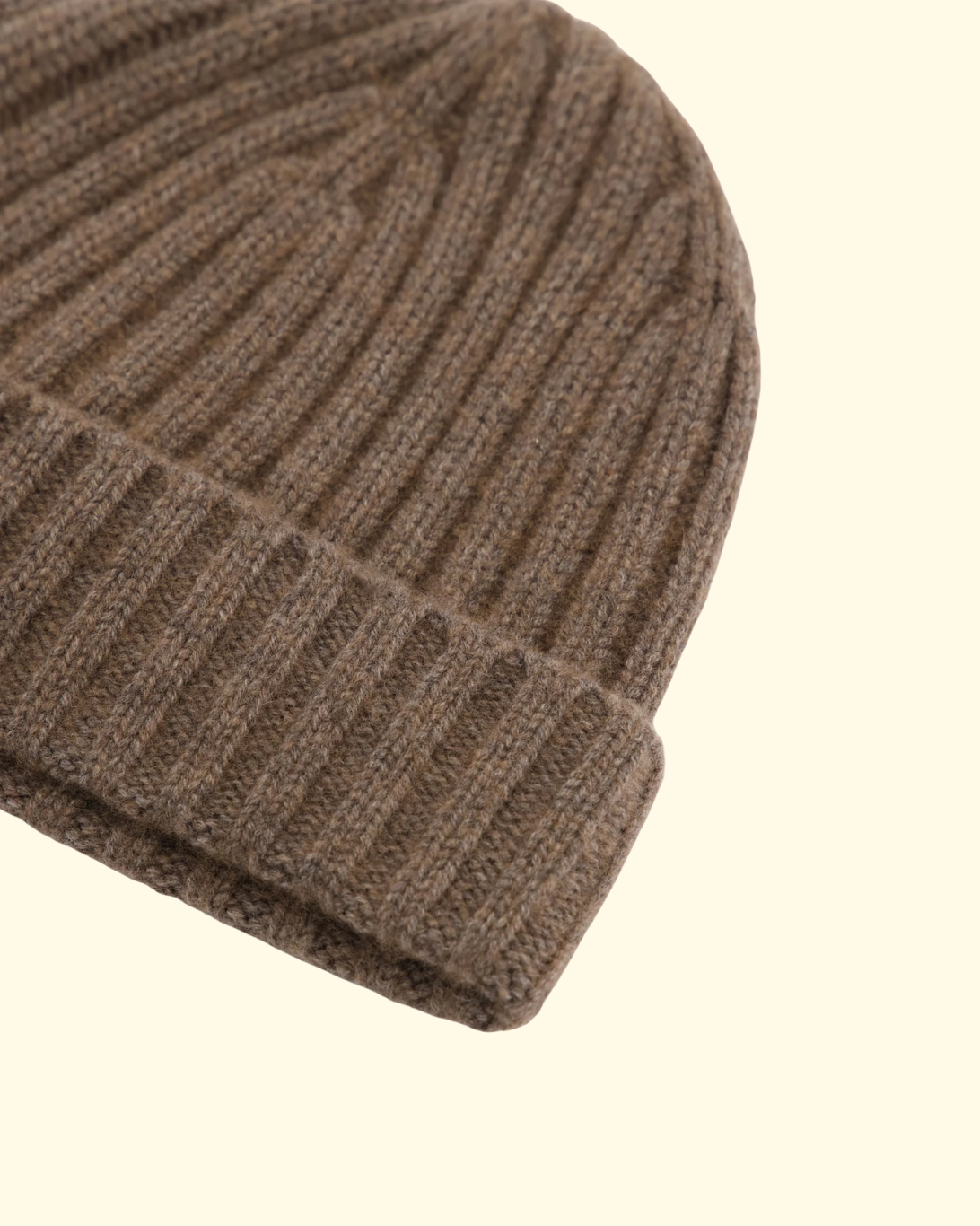 Cashmere Beanie | Mushroom