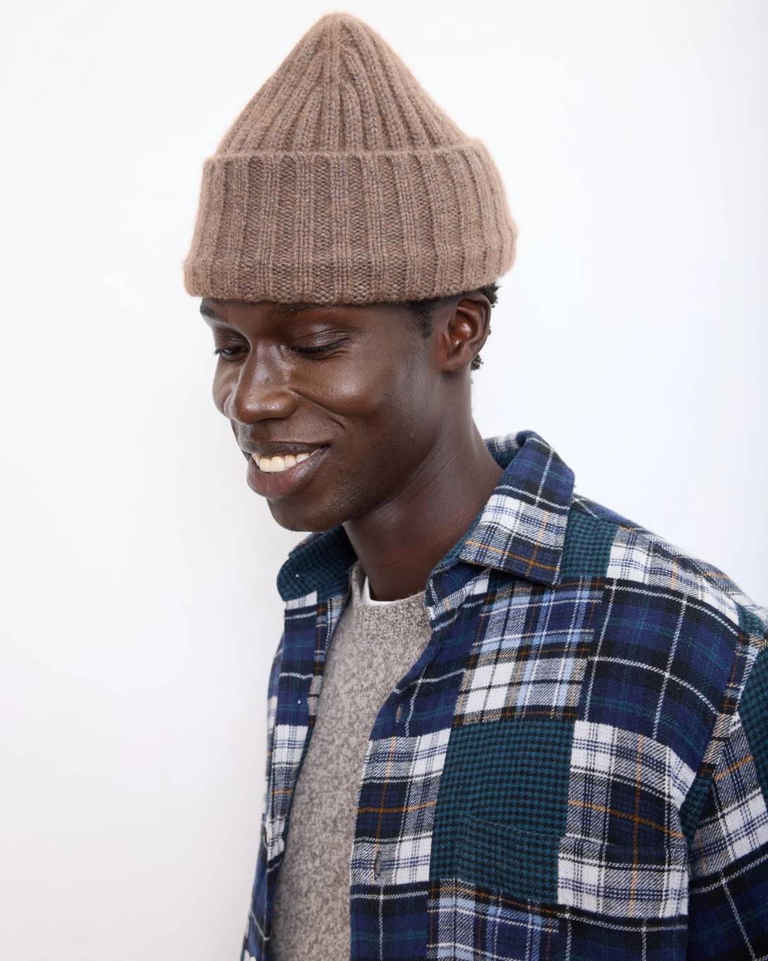 Cashmere Beanie | Mushroom