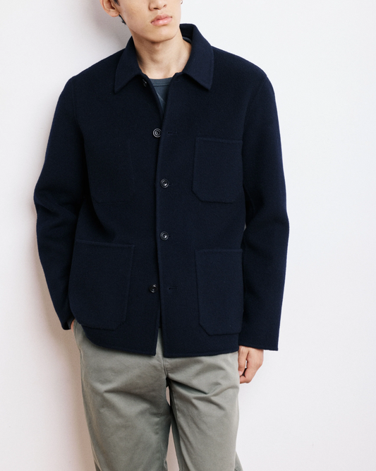 Jay Woven Jacket | Navy