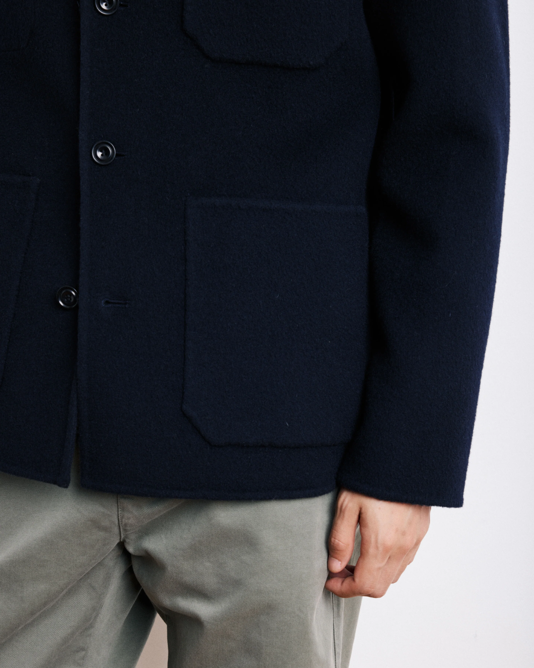Jay Woven Jacket | Navy