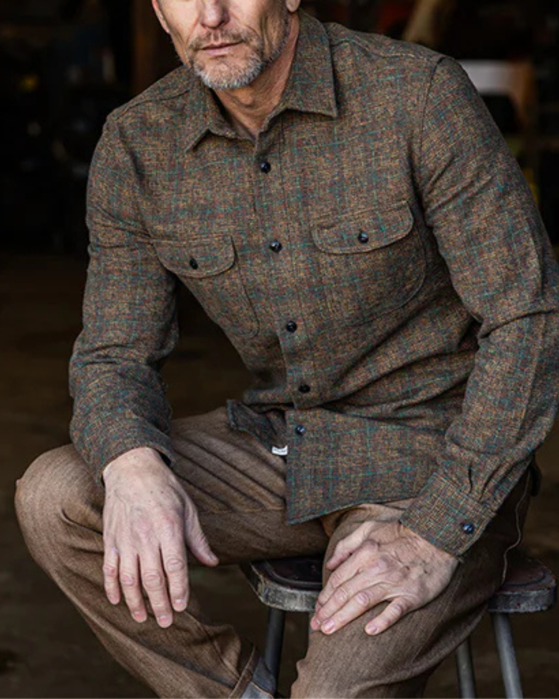 Brace Triple Twisted Plaid | Oak