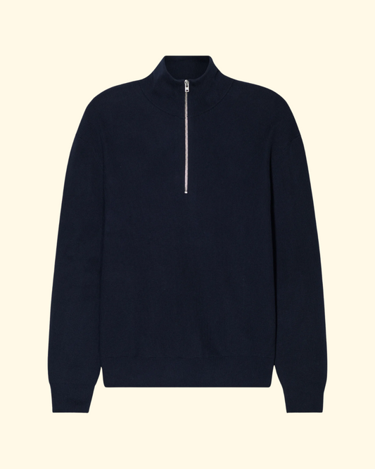 Half Zip Jumper | Dark Night
