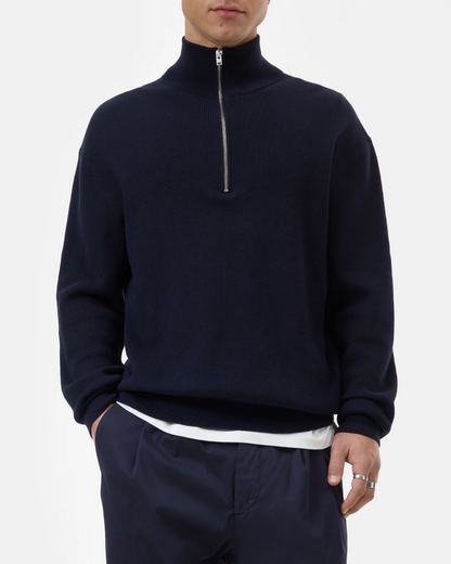 Half Zip Jumper | Dark Night