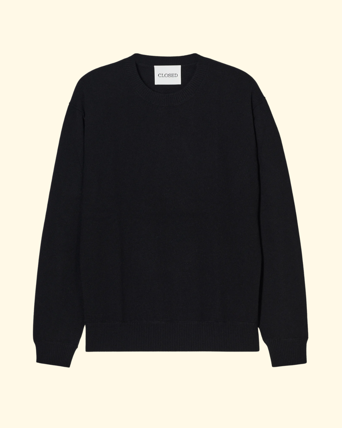 Cashmere Crewneck | Black