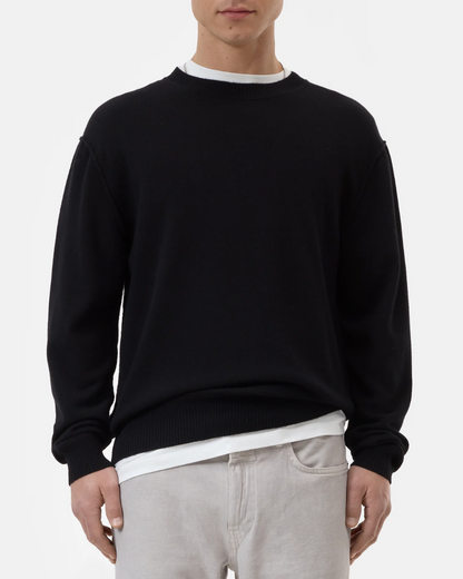 Cashmere Crewneck | Black