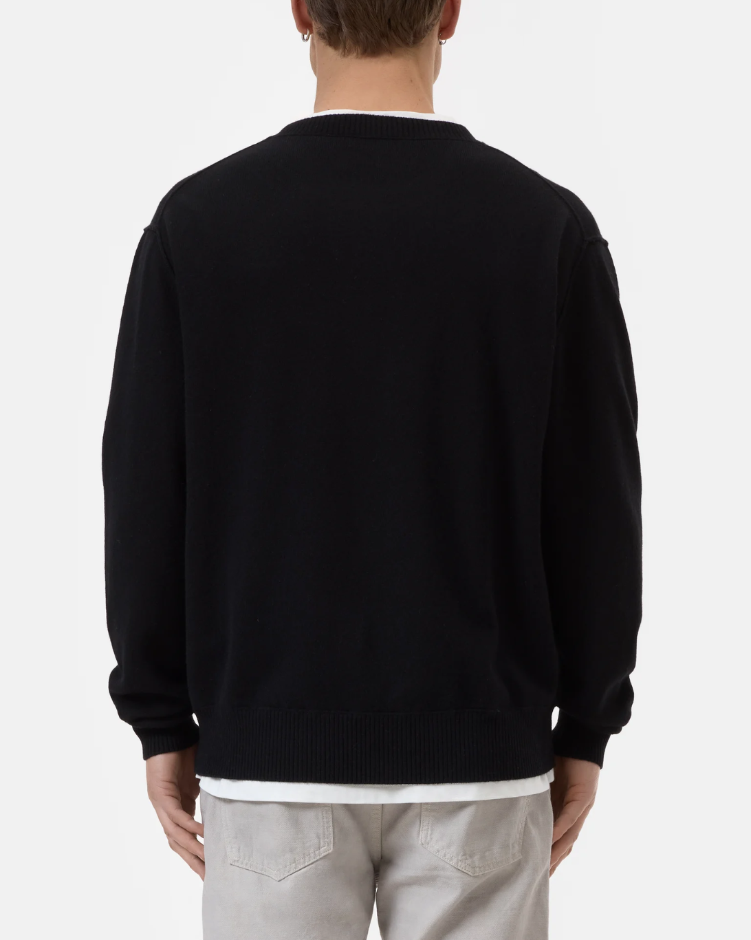 Cashmere Crewneck | Black