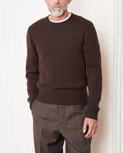Mycrew Sweater | Dark Brown