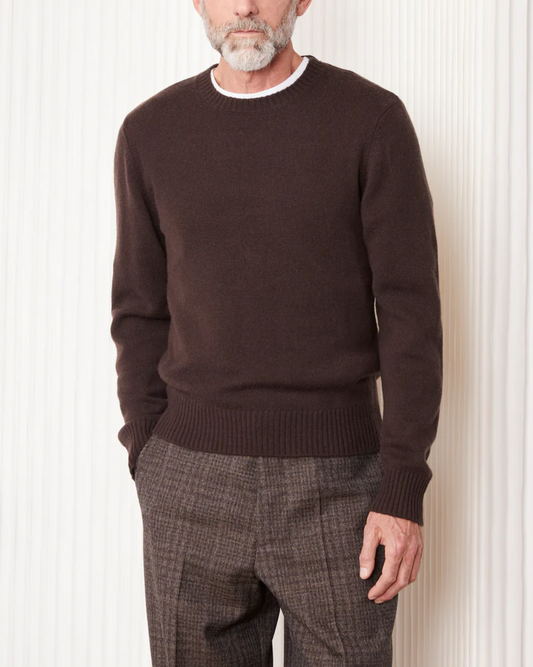 Mycrew Sweater | Dark Brown