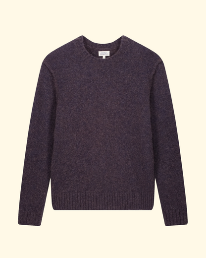 Alpaca & Yak Wool Sweater | Navy