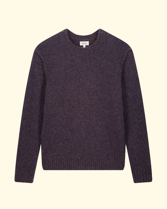 Alpaca & Yak Wool Sweater | Navy