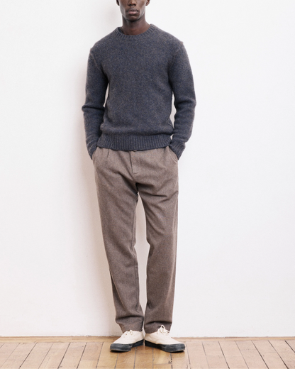 Alpaca & Yak Wool Sweater | Navy