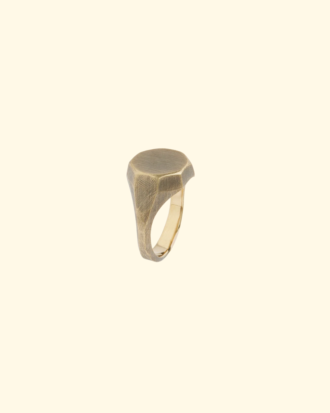 Otto Signet Ring | Brass