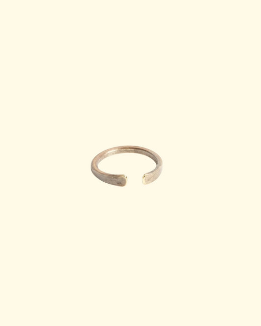 Classic Cuff Ring | Brass