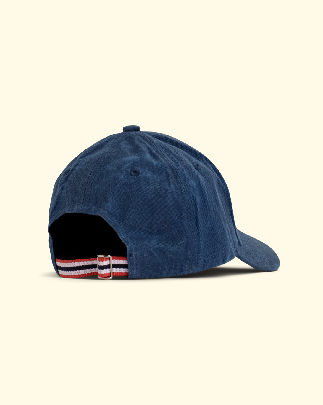 Waxed Cotton Cap | Faded Navy
