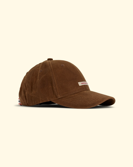 Waxed Cotton Cap | Tan