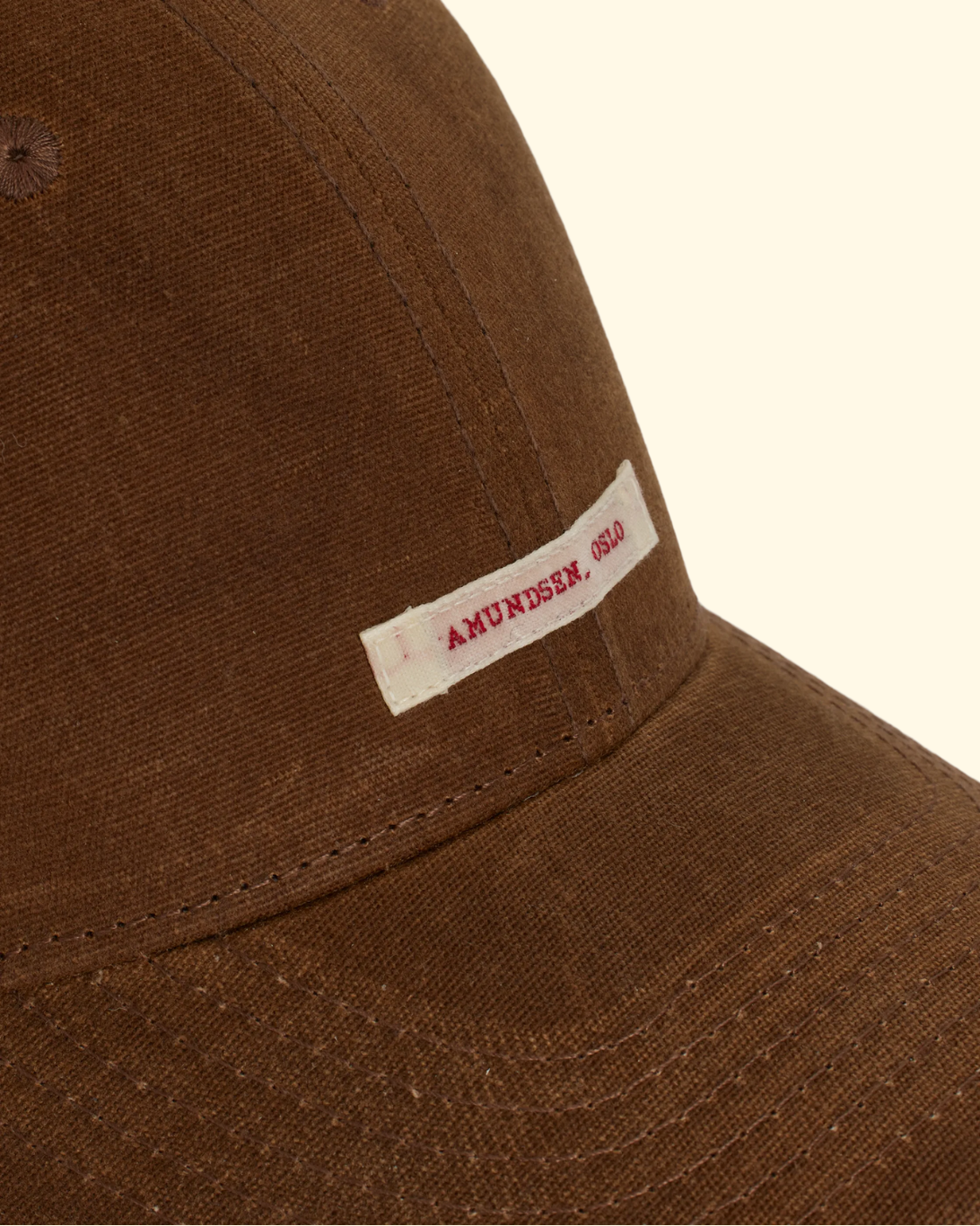 Waxed Cotton Cap | Tan