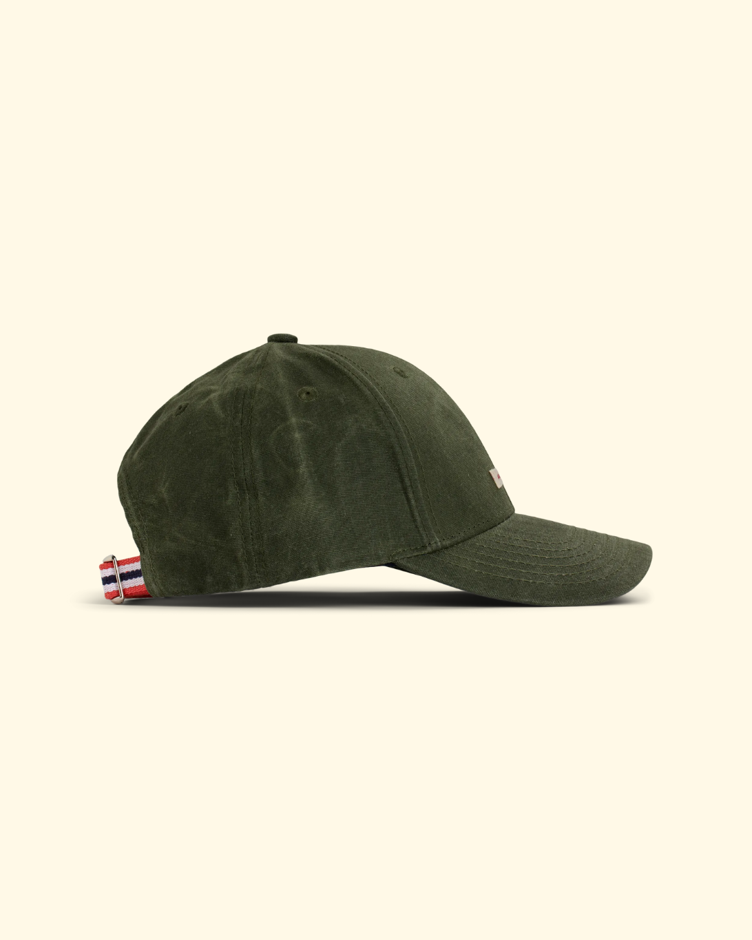 Waxed Cotton Cap | Olive
