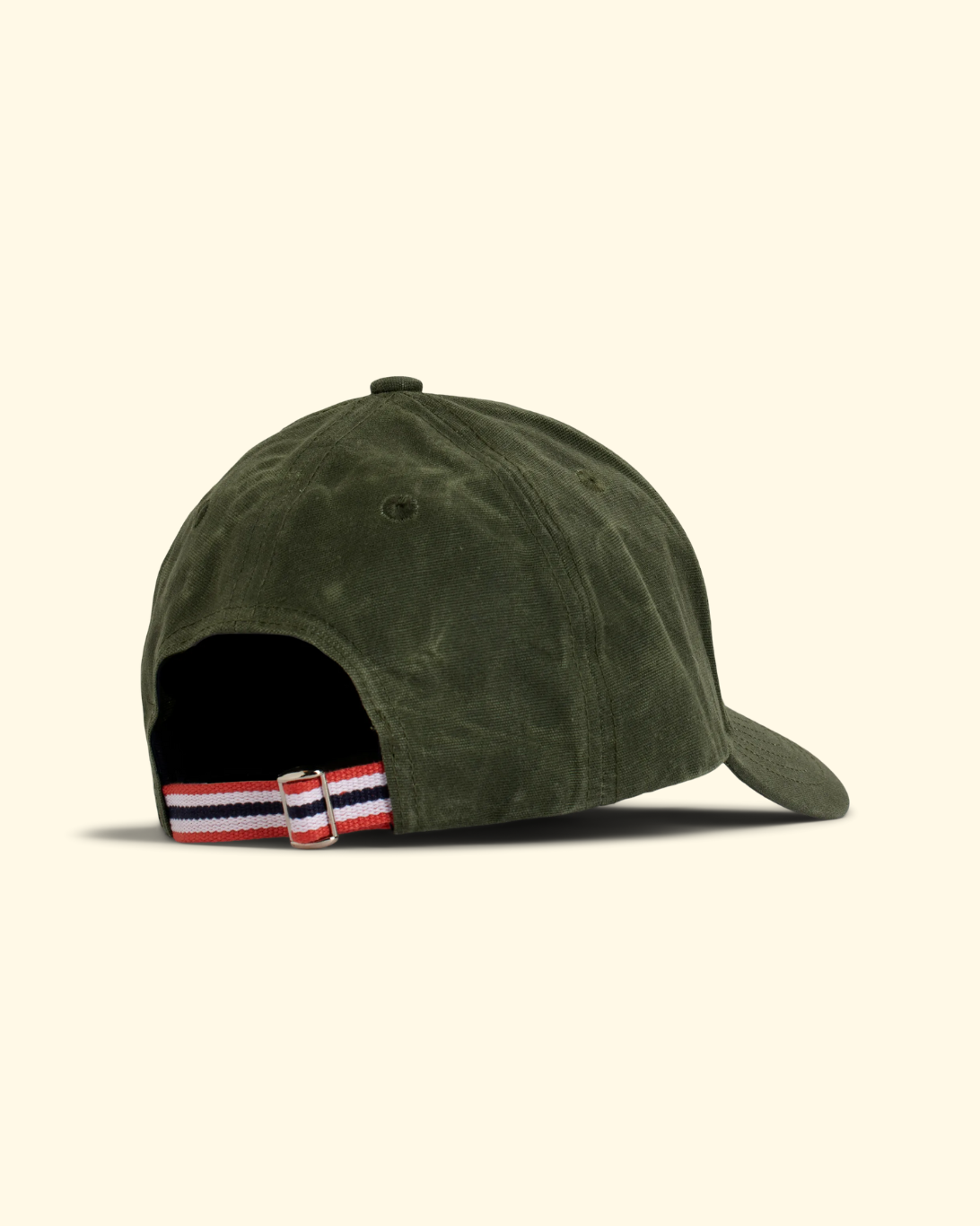 Waxed Cotton Cap | Olive