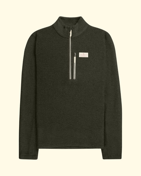 Hut Half Zip | Spruce Green