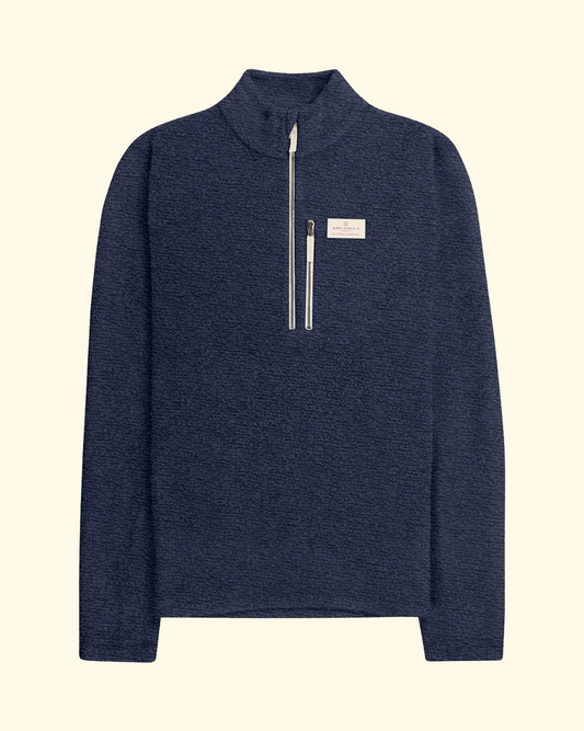 Hut Half Zip | Faded Navy