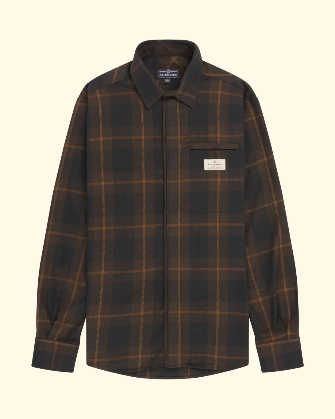 Skauen Field Shirt | Hunter Brown Check