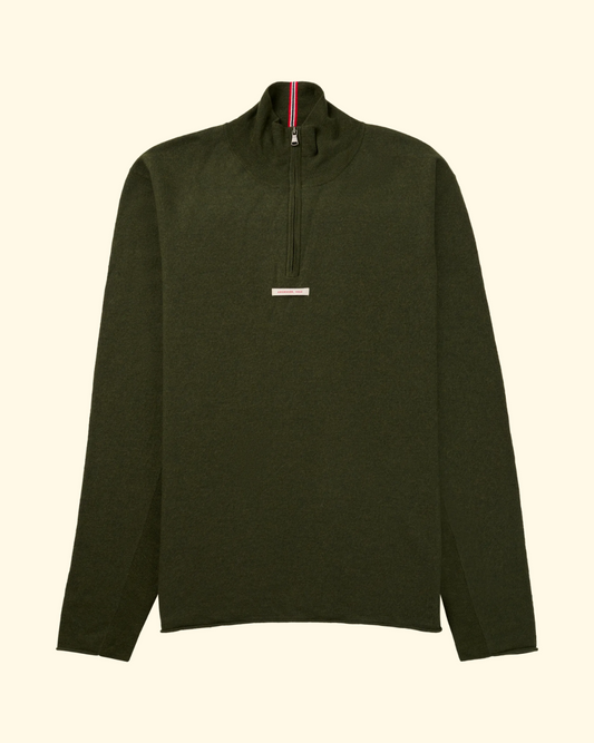 Boiled Half Zip | Earth