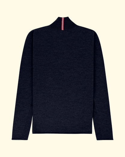 Boiled Half Zip | Navy