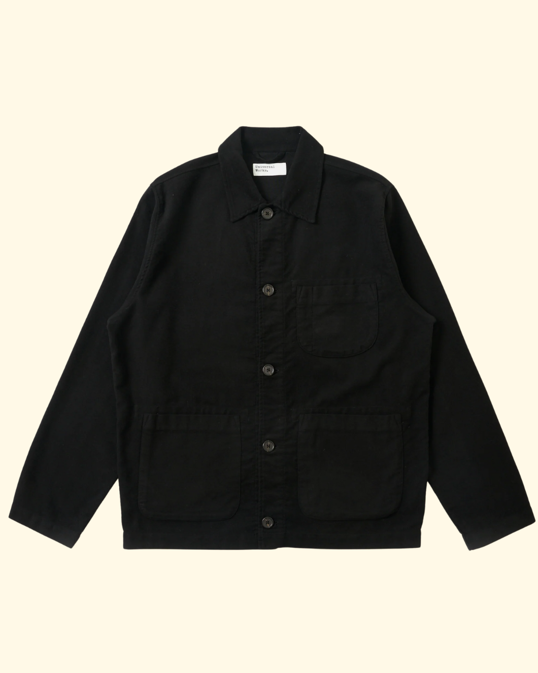 Field Jacket | Black Moleskin